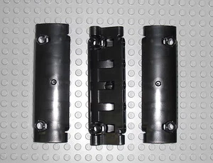 LEGO Technic - 3x Panel Verkleidung gebogen 11x3 schwarz / black 62531 9397 8043 - Foto 1 di 1