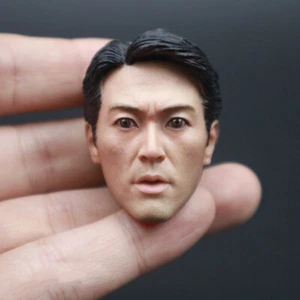 Delivery Staff Stephen Chow Movie Actor Director Head Sculpt 1/6 Scale DIY 12'' - Picture 1 of 6