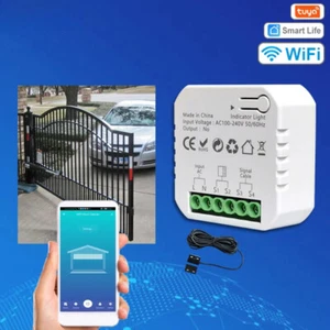 Tuya Smart Life WiFi Motorized Swing Gate Sliding Gate Opener Dry Contact 110V - Picture 1 of 14