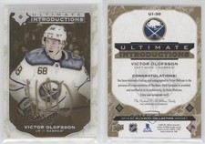 2019-20 Ultimate Collection Introductions Gold Victor Olofsson Rookie Auto RC