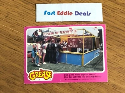 1978 O-PEE-CHEE GREASE THE MOVIE FRENCH CARD 2 THE T-BIRDS GANG CANADA - Image 1 of 2
