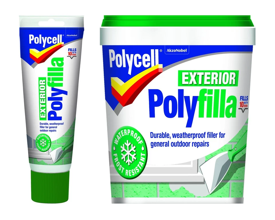 Polycell Polyfilla Multi Purpose Exterior Filler - Ready Mixed Tube or Tub - Image 1 of 1