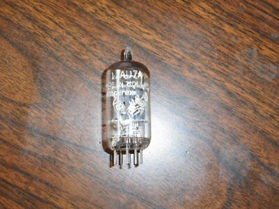 Tubo electrónico Amperex Bugle Boy 12AU7A Big Round Getter halo probado Foto 1 de 3