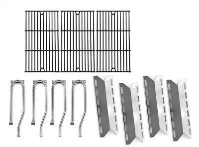 Kit de reparación Jenn Air 750-0141, 4 quemadores, 4 placas térmicas, 3 modelos de rejillas de hierro fundido Foto 1 de 4