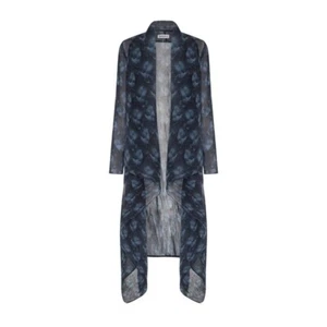 ALQUEMA Pleated Jacket ONE SIZE Navy Rose Pleat BNWT Similar To Issey Miyake - Picture 1 of 10