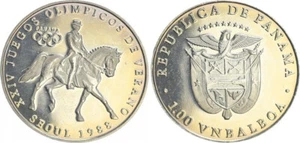 Panama 1 Balboa 1988 Olympics Seoul Dressage BU 85044 - Picture 1 of 1