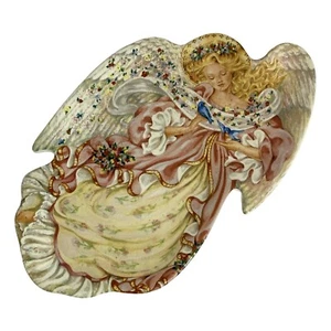 Laine Gordon On Angel's Wings Wall SPRINGTIME FRIENDS Bradford 1997 - Picture 1 of 7