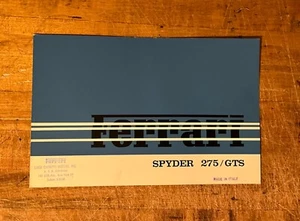 Ferrari 275 GTS | Sales Brochure | Luigi Chinetti Motors | M235 | Original - Picture 1 of 6