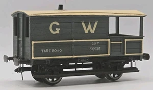 KIT DE MADERA VINTAGE CALIBRE O CONSTRUIDO GW 20T GRIS FRENO FURGONETA MODELO 56935 - Imagen 1 de 5