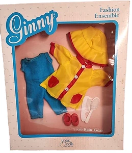 Vintage 80er Vogue Ginny Fashion Ensemble 71-9050 Regenkleidung Puppenkleidung Schuhe - Bild 1 von 12