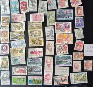 Czechoslovakia Ceskoslovensko pre 1976 Foreign Postage Stamps Used 50 stamps - Picture 1 of 17
