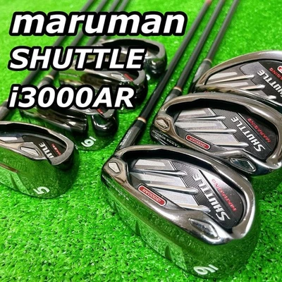Maruman SHUTTLE i3000AR Irons #5-9,Pw,Sw(7Clubs)/Impact Fit MV501/Flex:Regular - Image 1 of 4