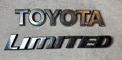 Toyota 4runner Limited 1996-2002 emblema insignia OEM cromo Foto 1 de 4