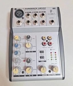 Behringer Eurorack UB502 Ultra Low Noise Design 5 Input Mixer No Power Supply - Picture 1 of 8