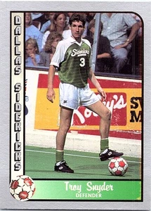Troy Snyder 1990-91 Pacific MSL #46 Dallas Sidekicks - Picture 1 of 2