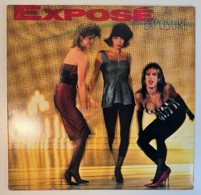 Expose Exposure 1987 LP Record, NM vinyl, VG - Image 1 of 4