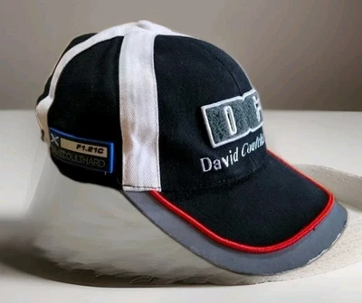 Vintage F1 David Coulthard  DC Cap Official  Big Logo Hat Formula 1 Racing Sport Foto 1 de 4