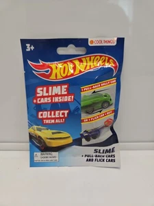 🔥 Hot Wheels Blind Bag Mystery Car w/ SLIME! Pull-Back or Flick Racer 🚗 - Picture 1 of 3