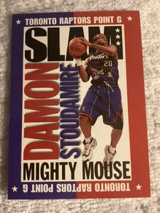 1996-97 Hoops #327 Damon Stoudamire SLAM Topo Potente - Foto 1 di 2