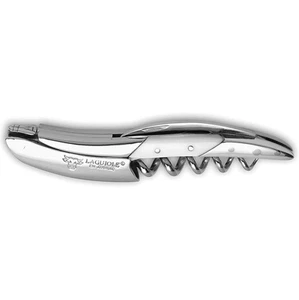 Laguiole en Aubrac Concorde Sommelier Waiter's Corkscrew with White Resin Handle - Picture 1 of 4