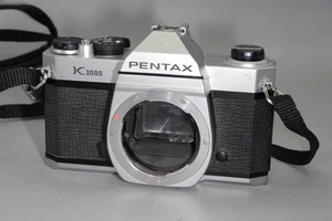 Pentax K1000 35mm SLR Film Camera Body – Fully Manual - Picture 1 of 7