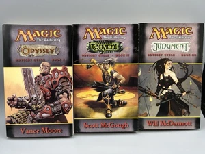 Magic The Gathering ODYSSEY CYCLE Trilogy Book 1 - 3 Mtg Torment Judgment PB - Bild 1 von 3