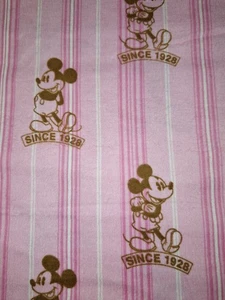 1 Yd. 30 "  Mickey Mouse Cotton Flannel Fabric - Picture 1 of 1