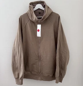 Uniqlo Mens Long Sleeve Hooded Sherpa Jumper - Japanese Heat Tech - New With Tag - Picture 1 of 11
