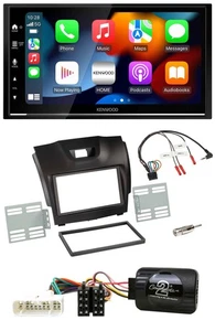 Kenwood DAB USB Bluetooth 2DIN Lenkrad Autoradio für Isuzu D-Max ab 12 dunkelgra - Bild 1 von 11