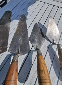Vintage Gauging Trowels X 2 WHS Pointing Trowels X 2 - Picture 1 of 23