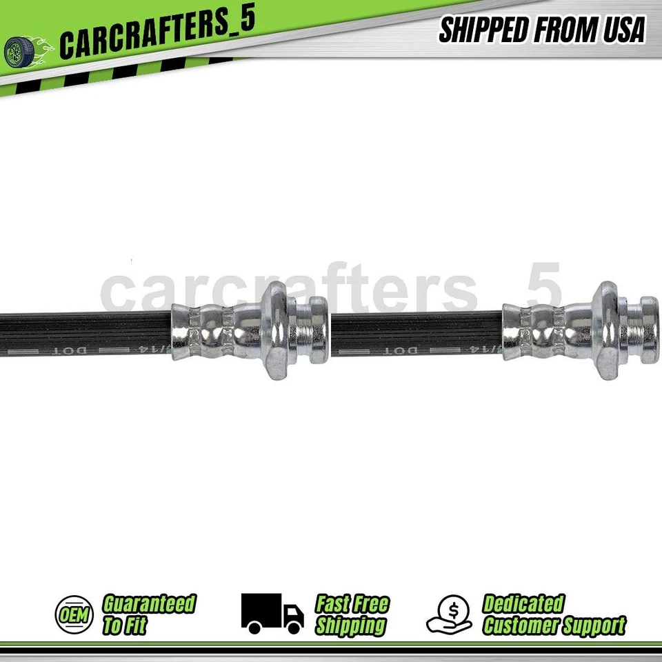 2 mangueras hidráulicas de freno trasero para Chevrolet Spark 2011-2015 1,2 L Foto 1 de 3