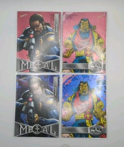 2020 upper deck marvel x-men metal universe Bishop Pmg Set - Picture 1 of 10