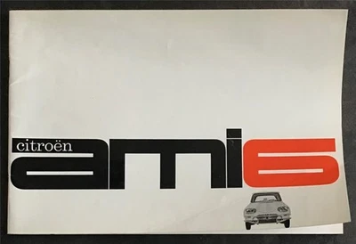 CITROEN AMI 6 Car Sales Brochure 1961-62 - Image 1 of 4