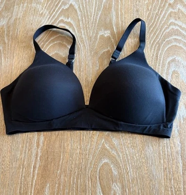 AERIE Sunnie Black Wireless Adjustable Straps Women’s Size 36D Bra - Image 1 of 4