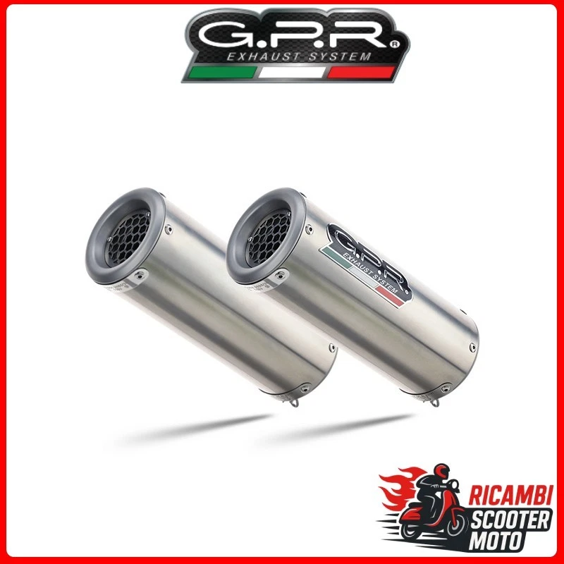 COPPIA TERMINALI CON RACCORDI HONDA CBF 1000 - ST  2006-2009 M3 Inox  H.150.M3.I Foto 1 de 1