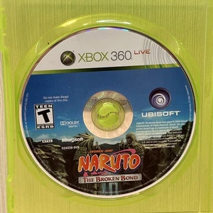 Naruto: The Broken Bond (Microsoft Xbox 360, 2008) Disc only - Picture 1 of 2