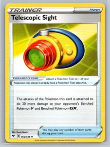 Vista telescópica #160/185 SWSH04: voltaje vívido poco común - cartas Pokémon G25 - Imagen 1 de 2
