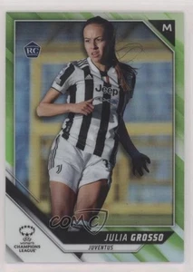 2021 Topps Chrome UEFA Women's Champions League /99 Julia Grosso #76 Rookie RC - Picture 1 of 4