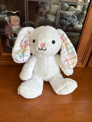 Hallmark 8" Blancanieves Peluche Conejo Cuadros Orejas A Cuadros ¡Adorable! Foto 1 de 4
