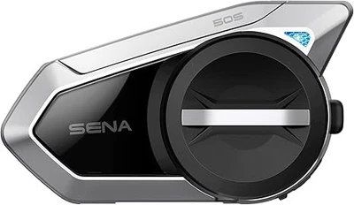 Sena 50S Motorcycle Bluetooth Communication System with Mesh Intercom - Image 1 of 2