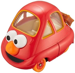 Takara Tomy Diecast Toy Car Tomica Dream Tomica No.142 Elmo Sesame Street F/S - Picture 1 of 4