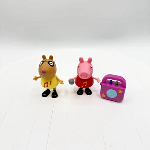 Peppa Pig Figure - Peppa Pig's Karaoke Party Radio Pedro Pony Boombox - Picture 1 of 3