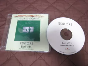Editors Bullets Japan Promo only One Track CD-R 2006 CDR - Picture 1 of 4