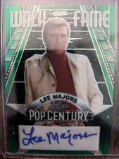 LEE MAJORS 2023 LEAF Pop Century Metal AUTO Autograph 2/3 Card 