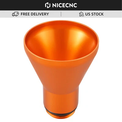 Embudo de llenado de aceite de aluminio Billet para KTM 65-530 XC F W SX SXF EXC F 2001-2022 Foto 1 de 4