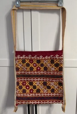 Bolso Mensajero Hippie Boho Cartera Bohemio Hippie Multicolor Romántico Grunge Core Foto 1 de 4