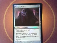 Foil Avacyn's Collar - Dark Ascension - Magic the Gathering MtG Tracked