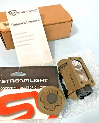 Streamlight Sidewinder Compact II 14532 Military LED Headlamp / Helmet -W/R/B/IR - Image 1 of 4