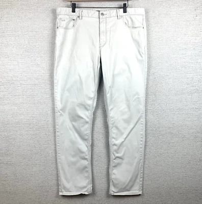 MICHAEL KORS Jeans Men's Size 38 x 32 (30) Gray Slim Comfort Classic Preppy Dad - Image 1 of 4