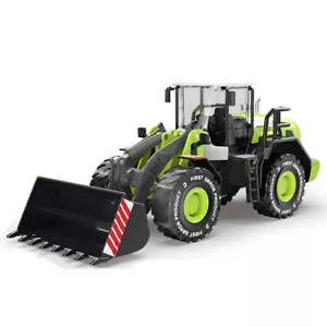 Excavadora Juguete Equipo de Construcción Cargador Diecast Tractor Juguetes Modelo Verde - Imagen 1 de 9